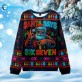 Santa Says Six Seven Ugly Christmas Sweater product image