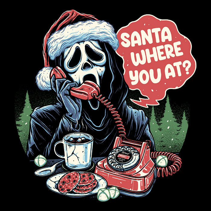 Santa Where You At? 3/4 Sleeve Raglan - Adult & Kids T-Shirts, Sweatshirts & Hoodies apparel design preview 2