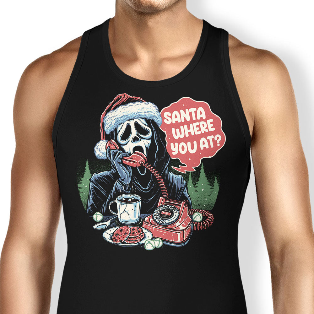 Santa Where You At? Tank Top - Adult & Kids T-Shirts, Sweatshirts & Hoodies apparel design preview 1