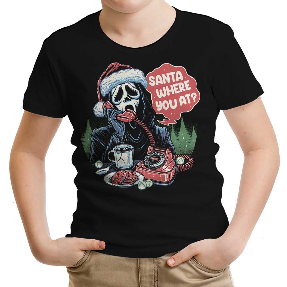 Santa Where You At? Youth Apparel - Adult & Kids T-Shirts, Sweatshirts & Hoodies apparel design preview 1
