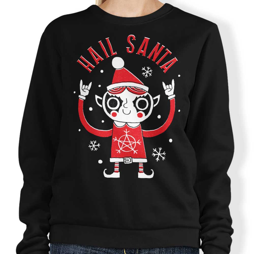 Santa Worship - Adult & Kids T-Shirts, Sweatshirts & Hoodies apparel design preview 1