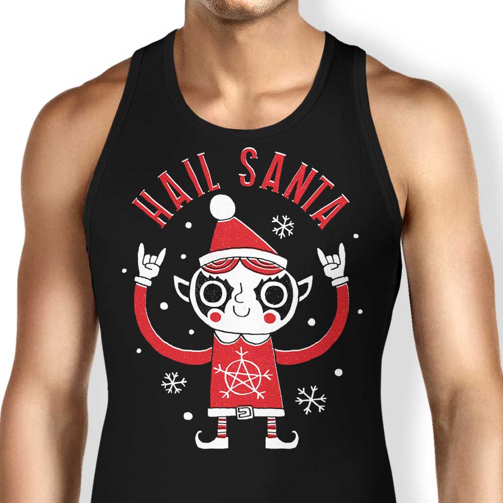 Santa Worship Tank Top - Adult & Kids T-Shirts, Sweatshirts & Hoodies apparel design preview 1