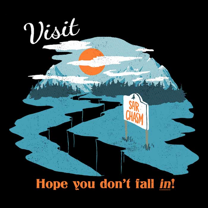 SarChasm - Adult & Kids T-Shirts, Sweatshirts & Hoodies apparel design preview 2