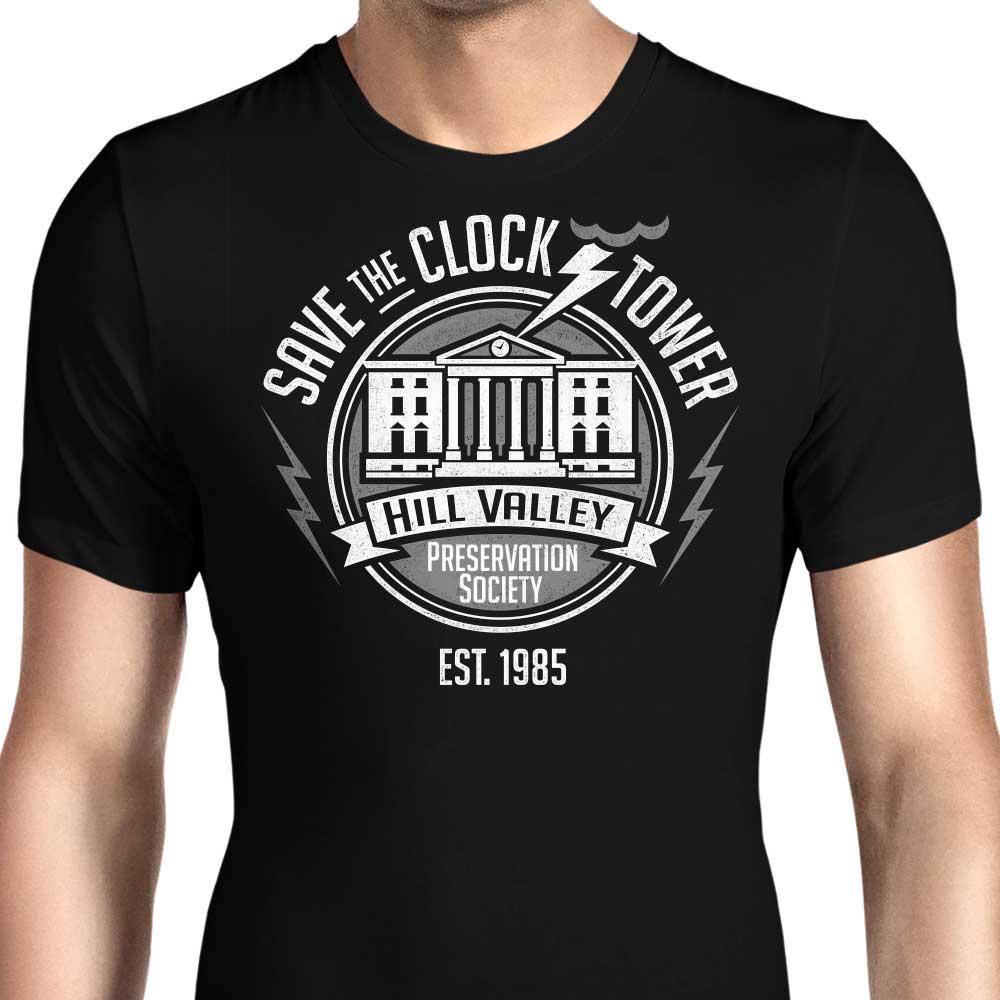 Save the Clock Tower Men's Apparel - Adult & Kids T-Shirts, Sweatshirts & Hoodies apparel design preview 1