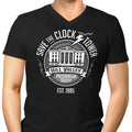 Save the Clock Tower Men's V-Neck - Adult & Kids T-Shirts, Sweatshirts & Hoodies apparel design preview 1