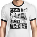 Save the Empire Ringer - Adult & Kids T-Shirts, Sweatshirts & Hoodies apparel design preview 1