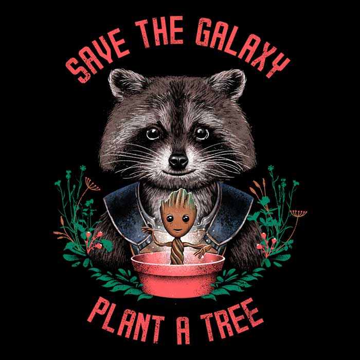 Save the Galaxy Coasters - Adult & Kids T-Shirts, Sweatshirts & Hoodies apparel design preview 1