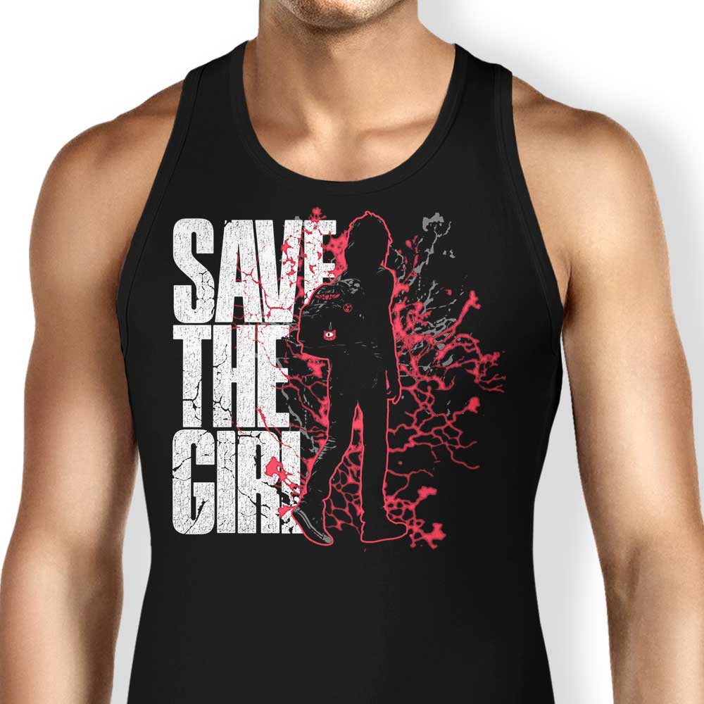 Save the Girl Tank Top - Adult & Kids T-Shirts, Sweatshirts & Hoodies apparel design preview 1