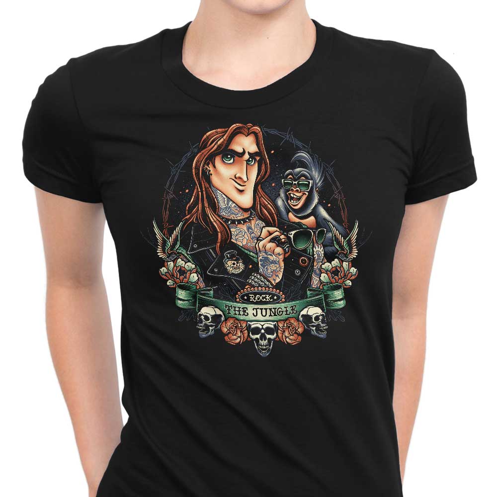 Save the Jungle Women's Apparel - Adult & Kids T-Shirts, Sweatshirts & Hoodies apparel design preview 1