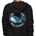 Save the Ocean - Adult & Kids T-Shirts, Sweatshirts & Hoodies apparel design preview 1