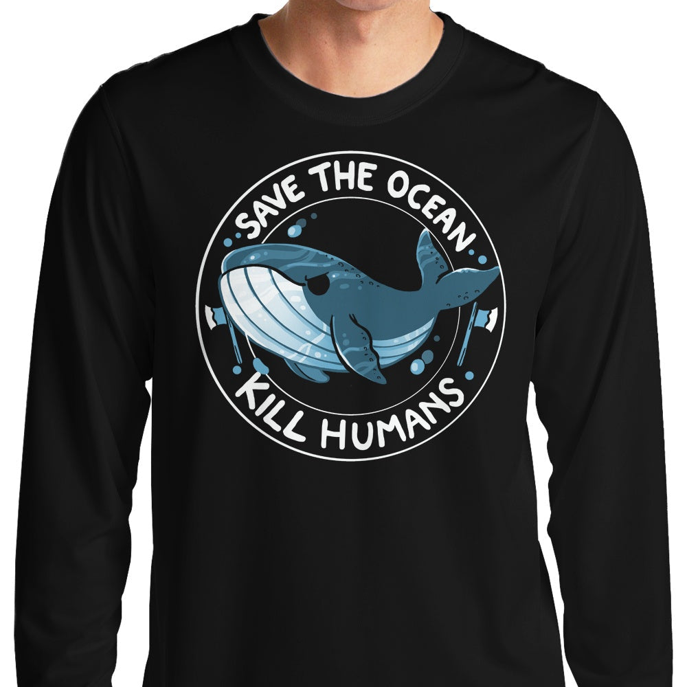 Save the Ocean - Adult & Kids T-Shirts, Sweatshirts & Hoodies apparel design preview 1