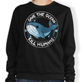Save the Ocean - Adult & Kids T-Shirts, Sweatshirts & Hoodies apparel design preview 1