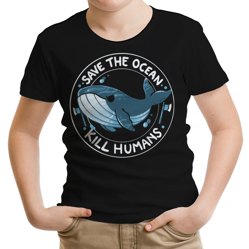 Save the Ocean Youth Apparel - Adult & Kids T-Shirts, Sweatshirts & Hoodies apparel design preview 1