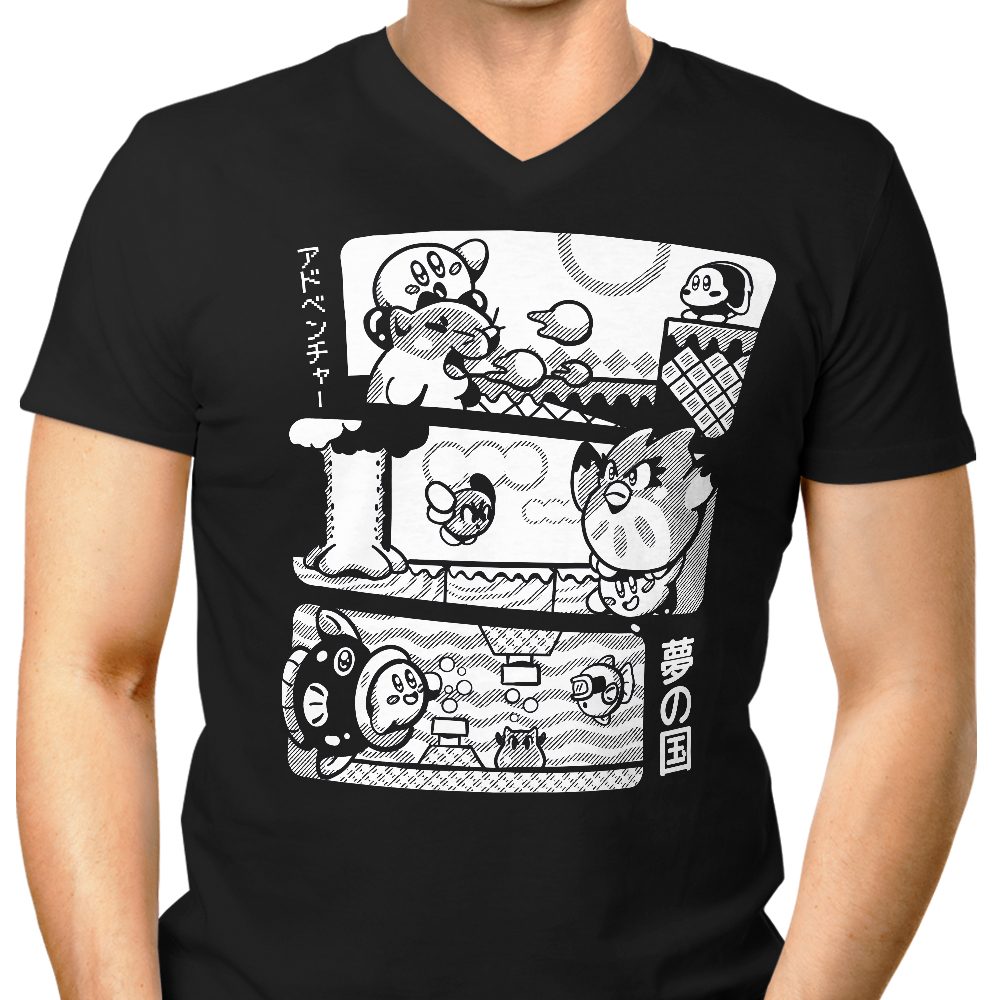 Saving Dreamland Men's V-Neck - Adult & Kids T-Shirts, Sweatshirts & Hoodies apparel design preview 1