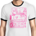 Saving Dreamland Ringer - Adult & Kids T-Shirts, Sweatshirts & Hoodies apparel design preview 1