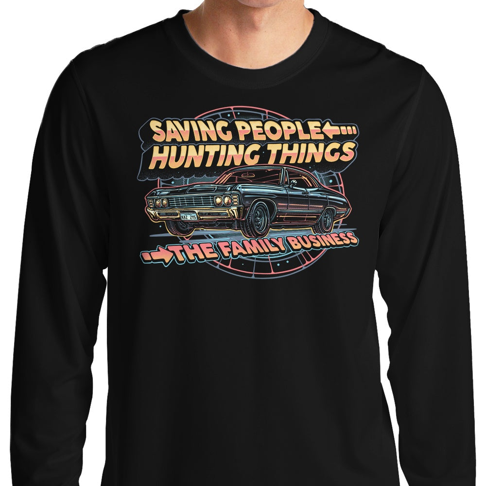 Saving People, Hunting Things - Adult & Kids T-Shirts, Sweatshirts & Hoodies apparel design preview 1