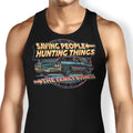 Saving People, Hunting Things Tank Top - Adult & Kids T-Shirts, Sweatshirts & Hoodies apparel design preview 1