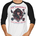 Savvy Rum 3/4 Sleeve Raglan - Adult & Kids T-Shirts, Sweatshirts & Hoodies apparel design preview 1