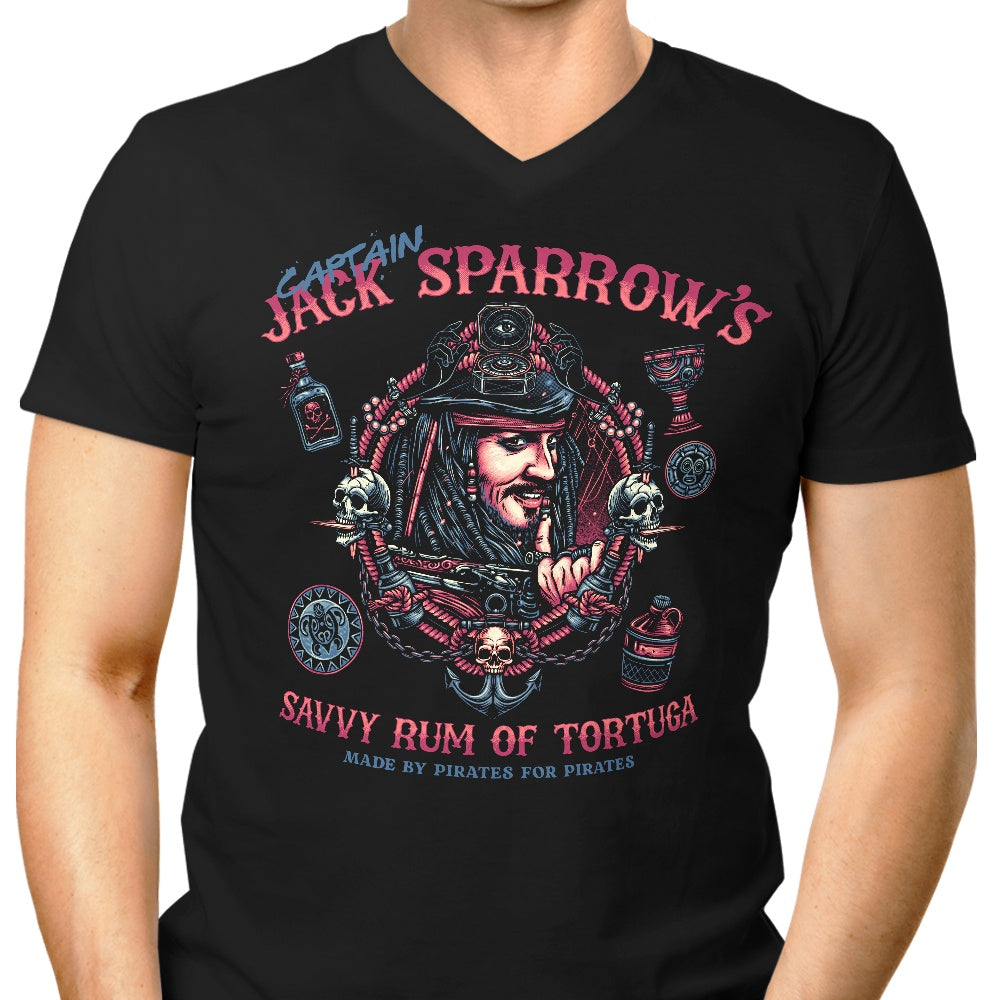 Savvy Rum Men's V-Neck - Adult & Kids T-Shirts, Sweatshirts & Hoodies apparel design preview 1