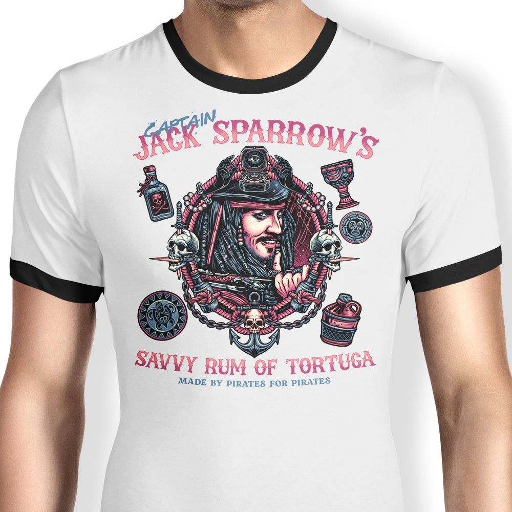 Savvy Rum Ringer - Adult & Kids T-Shirts, Sweatshirts & Hoodies apparel design preview 1