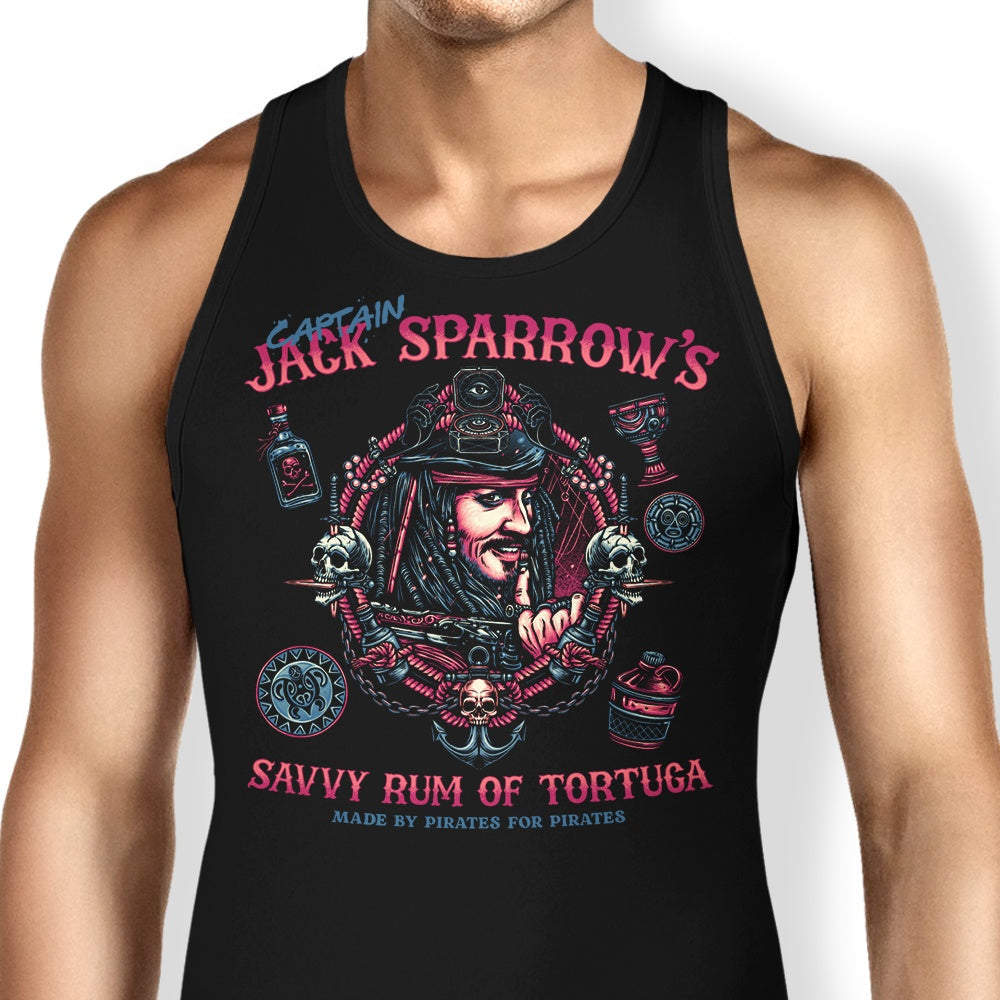 Savvy Rum Tank Top - Adult & Kids T-Shirts, Sweatshirts & Hoodies apparel design preview 1