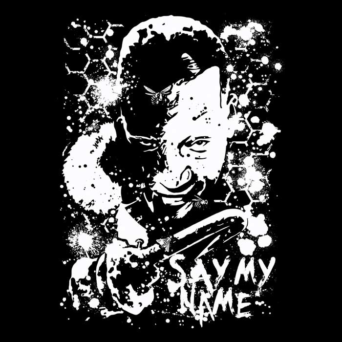 Say My Name - Adult & Kids T-Shirts, Sweatshirts & Hoodies apparel design preview 2