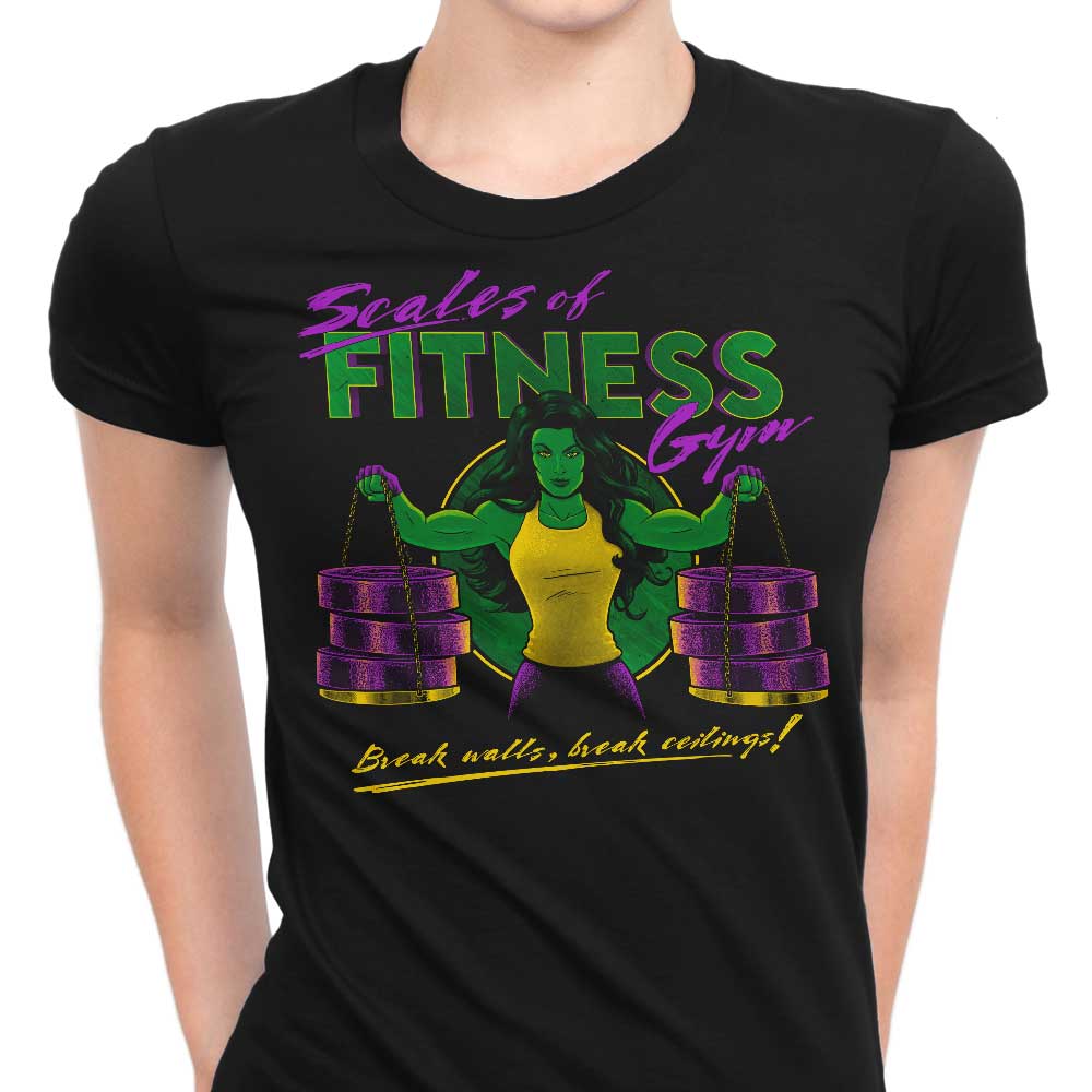 Scales of Fitness Women's Apparel - Adult & Kids T-Shirts, Sweatshirts & Hoodies apparel design preview 1