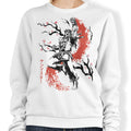 Scarlet Flame Sumi-e - Adult & Kids T-Shirts, Sweatshirts & Hoodies apparel design preview 1
