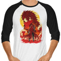Scarlet Requiem 3/4 Sleeve Raglan - Adult & Kids T-Shirts, Sweatshirts & Hoodies apparel design preview 1