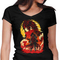 Scarlet Requiem Women's V-Neck - Adult & Kids T-Shirts, Sweatshirts & Hoodies apparel design preview 1