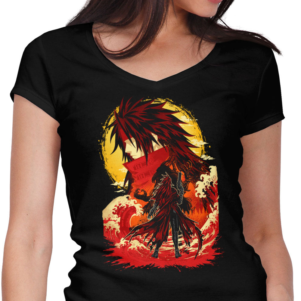 Scarlet Requiem Women's V-Neck - Adult & Kids T-Shirts, Sweatshirts & Hoodies apparel design preview 1