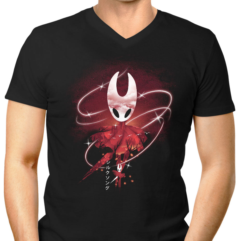 Scarlet Song Men's V-Neck - Adult & Kids T-Shirts, Sweatshirts & Hoodies apparel design preview 1