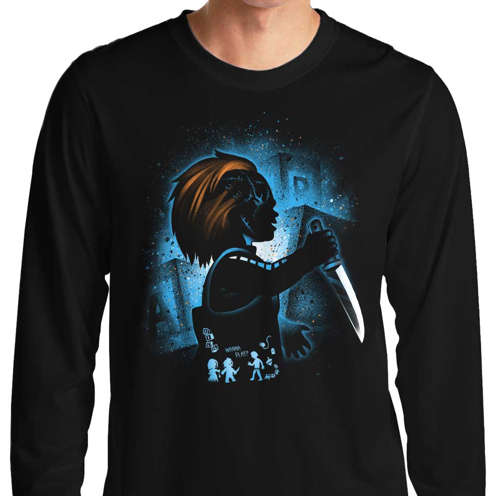 Scary Doll - Adult & Kids T-Shirts, Sweatshirts & Hoodies apparel design preview 1