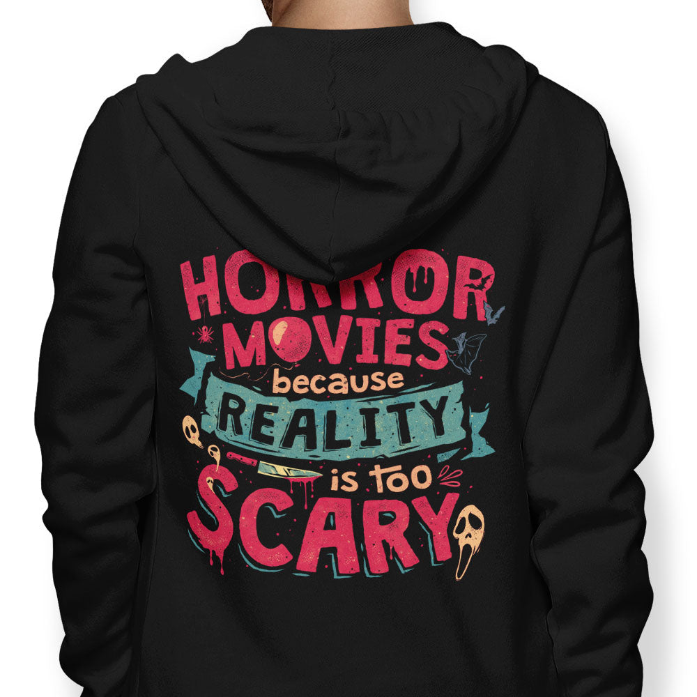 Scary Reality - Adult & Kids T-Shirts, Sweatshirts & Hoodies apparel design preview 1