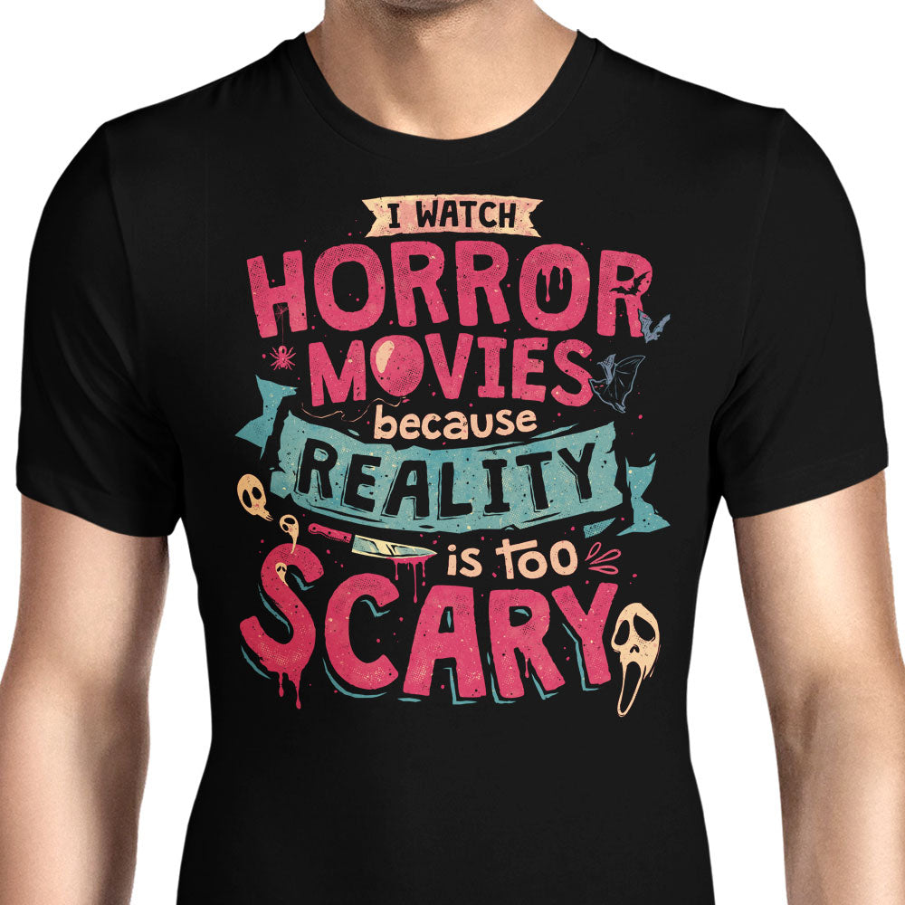 Scary Reality Men's Apparel - Adult & Kids T-Shirts, Sweatshirts & Hoodies apparel design preview 1