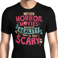 Scary Reality Men's Apparel - Adult & Kids T-Shirts, Sweatshirts & Hoodies apparel design preview 1