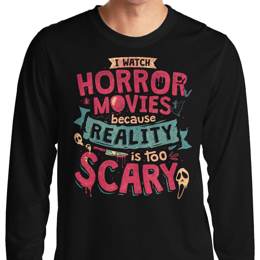 Scary Reality - Adult & Kids T-Shirts, Sweatshirts & Hoodies apparel design preview 1