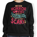 Scary Reality - Adult & Kids T-Shirts, Sweatshirts & Hoodies apparel design preview 1
