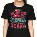 Scary Reality Women's Apparel - Adult & Kids T-Shirts, Sweatshirts & Hoodies apparel design preview 1