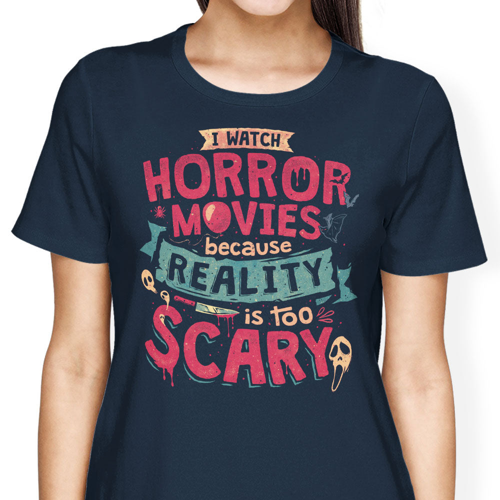 Scary Reality Women's Apparel - Adult & Kids T-Shirts, Sweatshirts & Hoodies apparel design preview 2