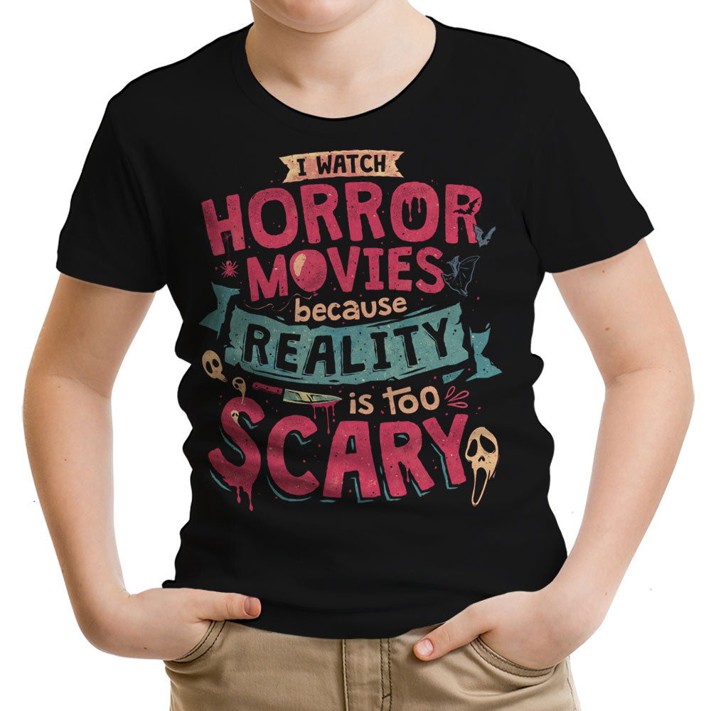Scary Reality Youth Apparel - Adult & Kids T-Shirts, Sweatshirts & Hoodies apparel design preview 1