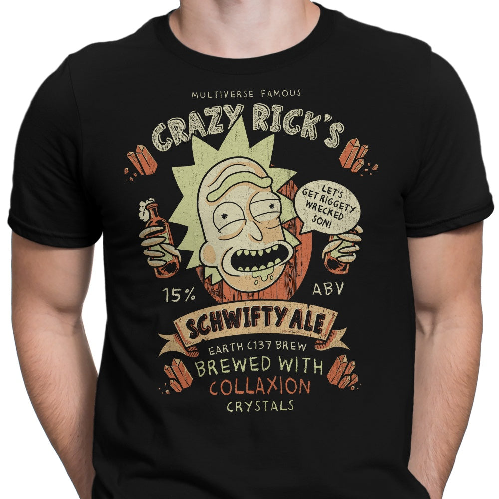 Schwifty Ale Men's Apparel - Adult & Kids T-Shirts, Sweatshirts & Hoodies apparel design preview 2