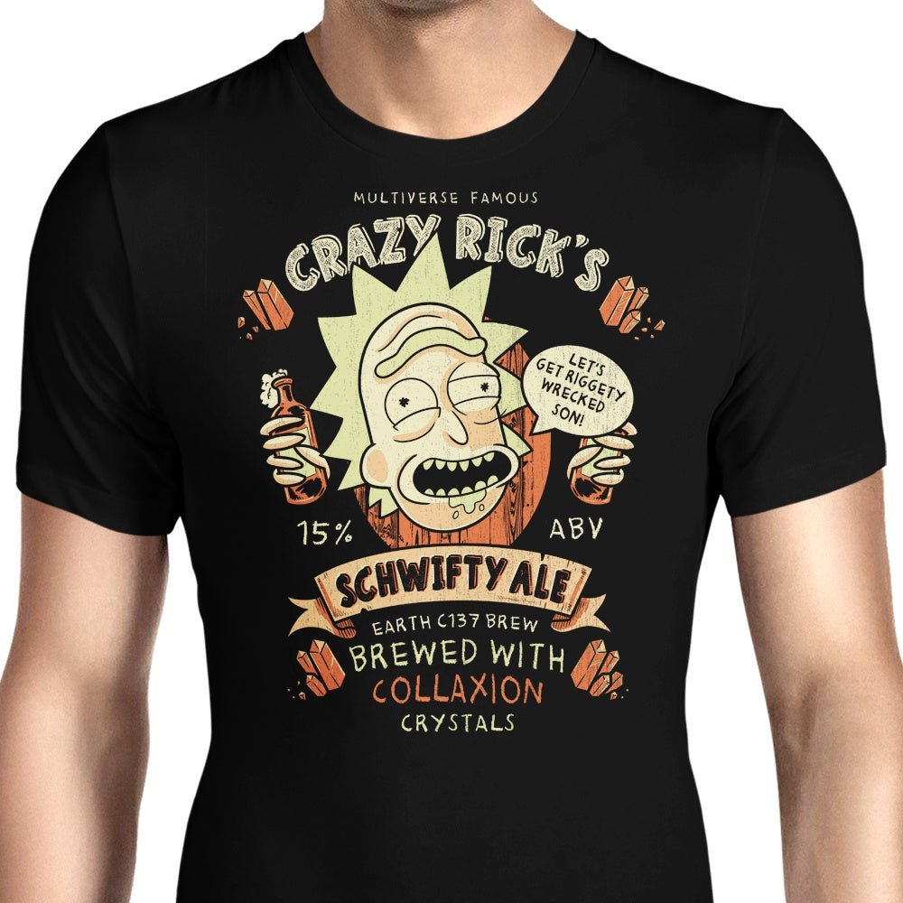 Schwifty Ale Men's Apparel - Adult & Kids T-Shirts, Sweatshirts & Hoodies apparel design preview 1