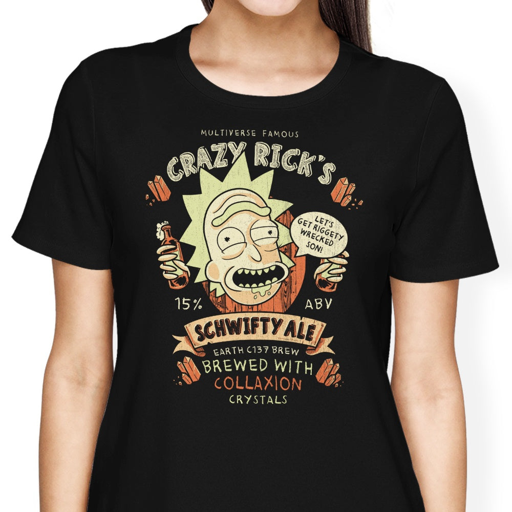 Schwifty Ale Women's Apparel - Adult & Kids T-Shirts, Sweatshirts & Hoodies apparel design preview 2