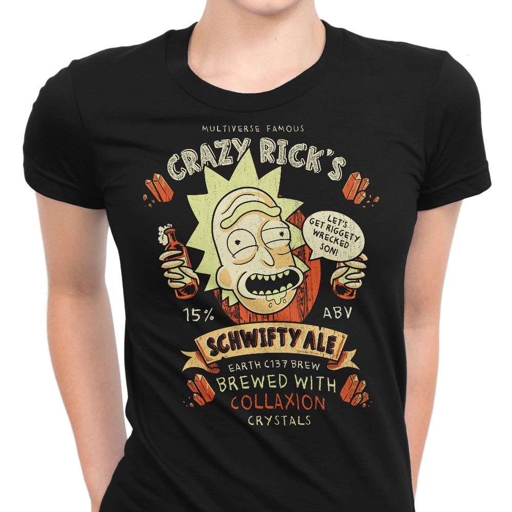 Schwifty Ale Women's Apparel - Adult & Kids T-Shirts, Sweatshirts & Hoodies apparel design preview 1