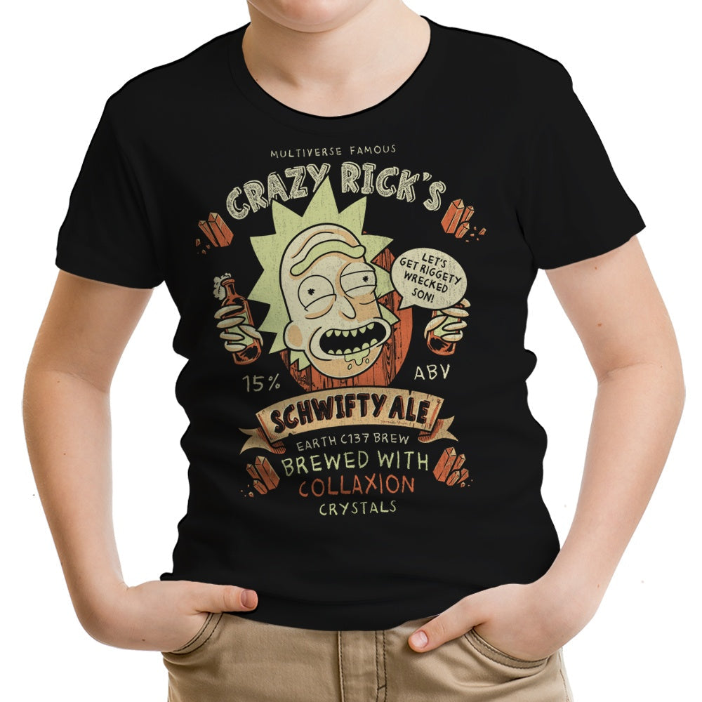 Schwifty Ale Youth Apparel - Adult & Kids T-Shirts, Sweatshirts & Hoodies apparel design preview 1