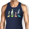 Schwifty Road Tank Top - Adult & Kids T-Shirts, Sweatshirts & Hoodies apparel design preview 1