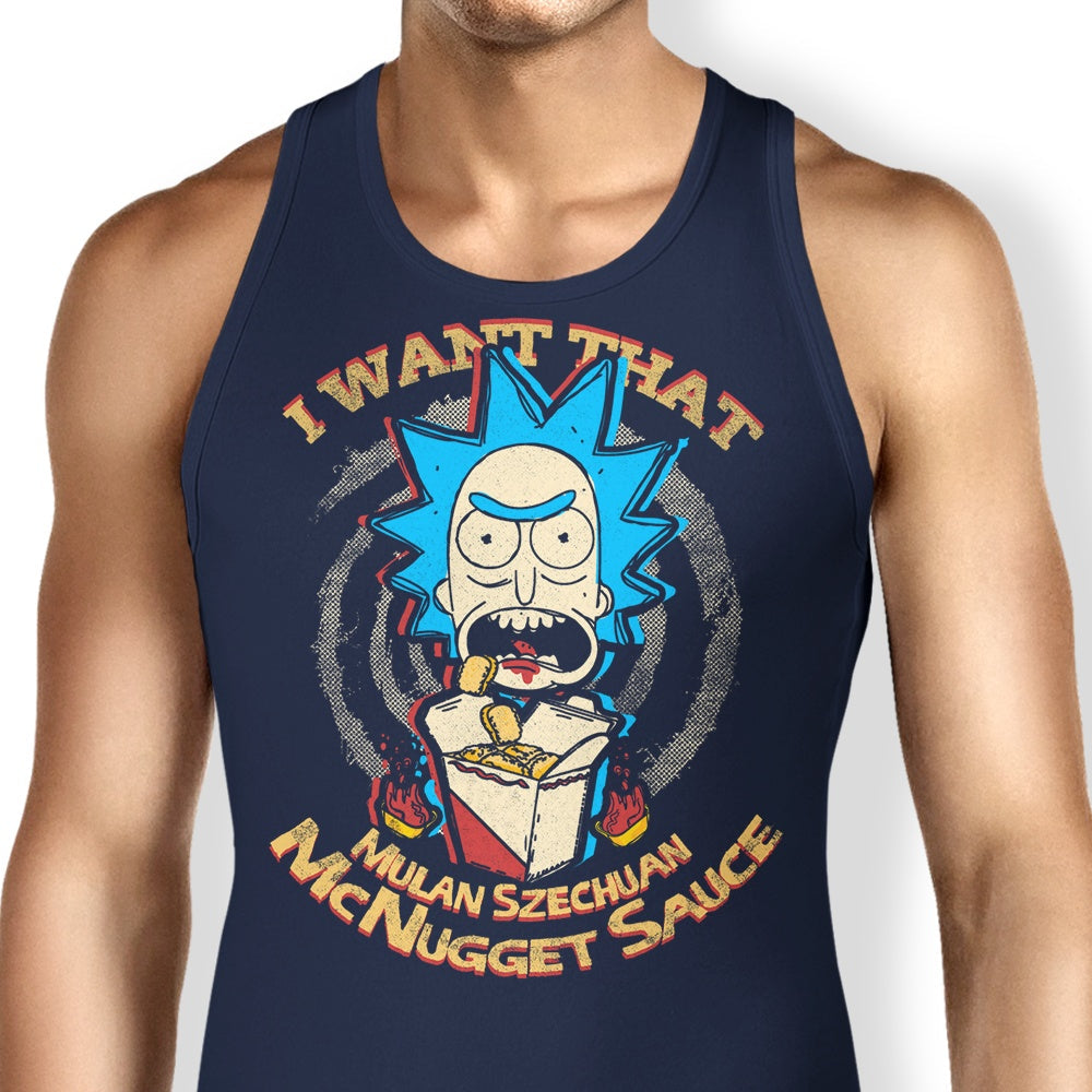 Schwifty Sauce Tank Top - Adult & Kids T-Shirts, Sweatshirts & Hoodies apparel design preview 1