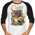 Schwifty Squad 3/4 Sleeve Raglan - Adult & Kids T-Shirts, Sweatshirts & Hoodies apparel design preview 1