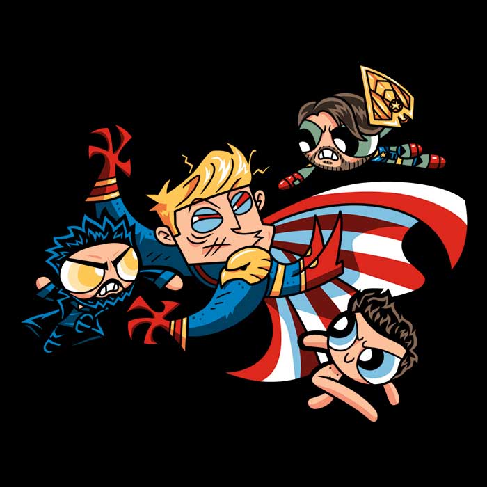 Scorched Puff Boys Men's Apparel - Adult & Kids T-Shirts, Sweatshirts & Hoodies apparel design preview 2